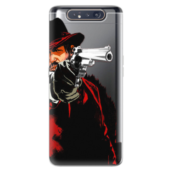 Odolné silikónové puzdro iSaprio - Red Sheriff - Samsung Galaxy A80