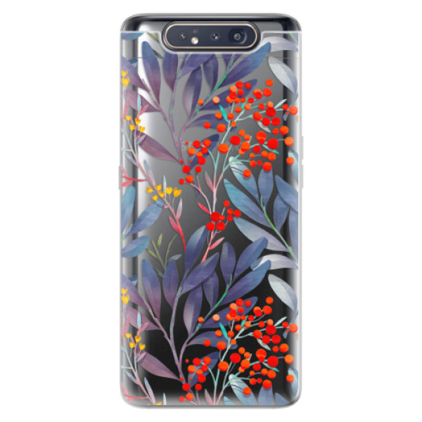 Odolné silikónové puzdro iSaprio - Rowanberry - Samsung Galaxy A80
