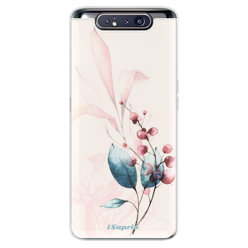 Odolné silikónové puzdro iSaprio - Flower Art 02 - Samsung Galaxy A80
