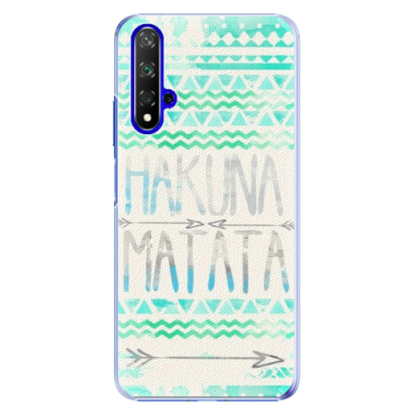 Plastové puzdro iSaprio - Hakuna Matata Green - Huawei Honor 20