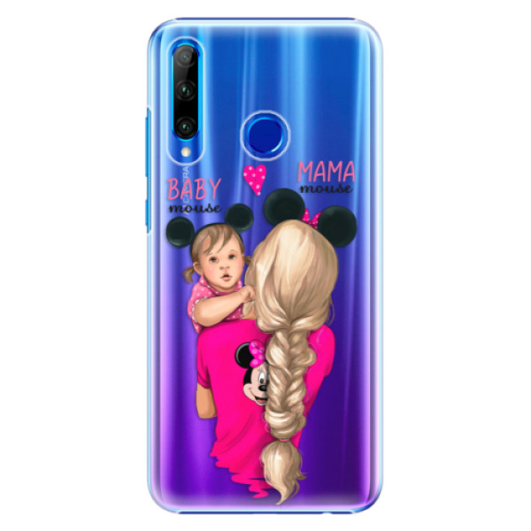 Plastové puzdro iSaprio - Mama Mouse Blond and Girl - Huawei Honor 20 Lite