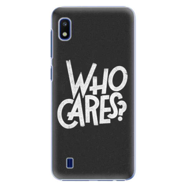 Plastové puzdro iSaprio - Who Cares - Samsung Galaxy A10