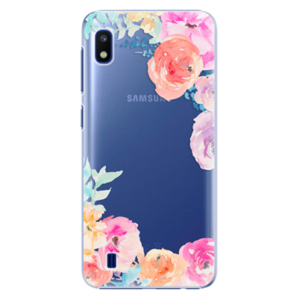 Plastové puzdro iSaprio - Flower Brush - Samsung Galaxy A10