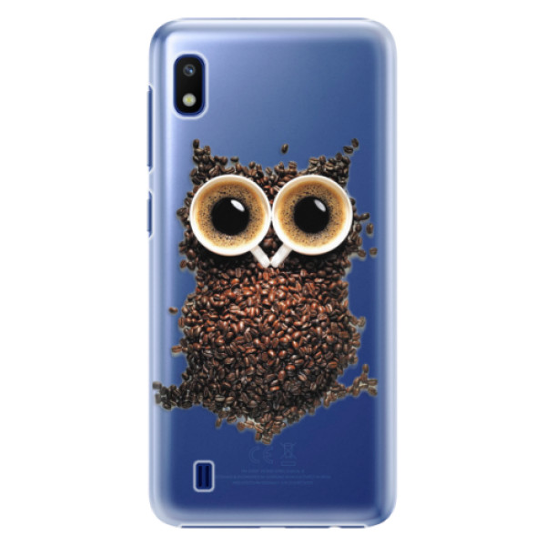 Plastové puzdro iSaprio - Owl And Coffee - Samsung Galaxy A10