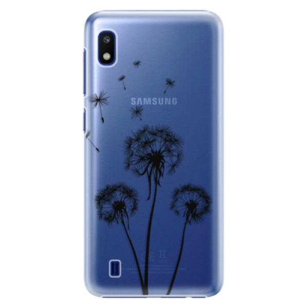 Plastové puzdro iSaprio - Three Dandelions - black - Samsung Galaxy A10