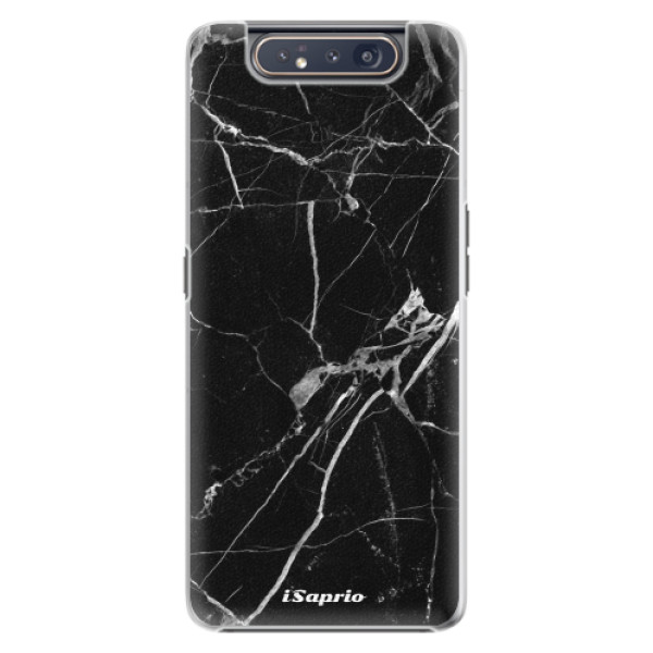 Plastové puzdro iSaprio - Black Marble 18 - Samsung Galaxy A80