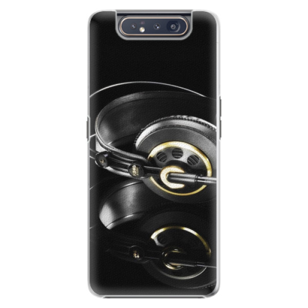 Plastové puzdro iSaprio - Headphones 02 - Samsung Galaxy A80