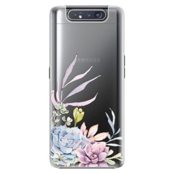 Plastové puzdro iSaprio - Succulent 01 - Samsung Galaxy A80