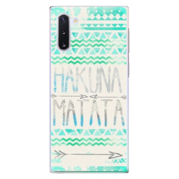 Plastové puzdro iSaprio - Hakuna Matata Green - Samsung Galaxy Note 10
