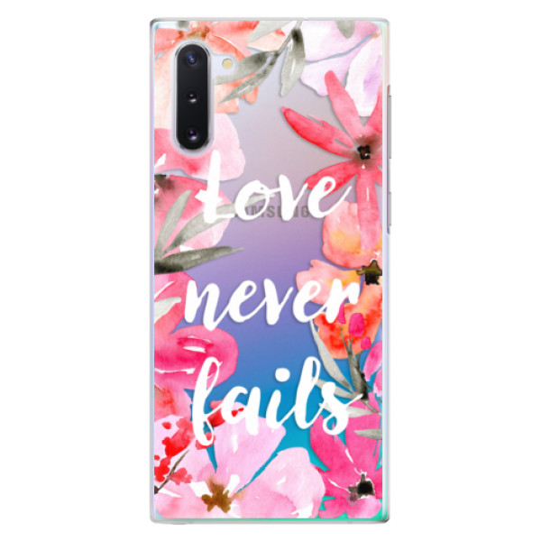 Plastové puzdro iSaprio - Love Never Fails - Samsung Galaxy Note 10
