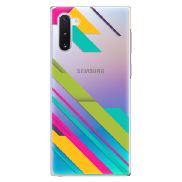 Plastové puzdro iSaprio - Color Stripes 03 - Samsung Galaxy Note 10