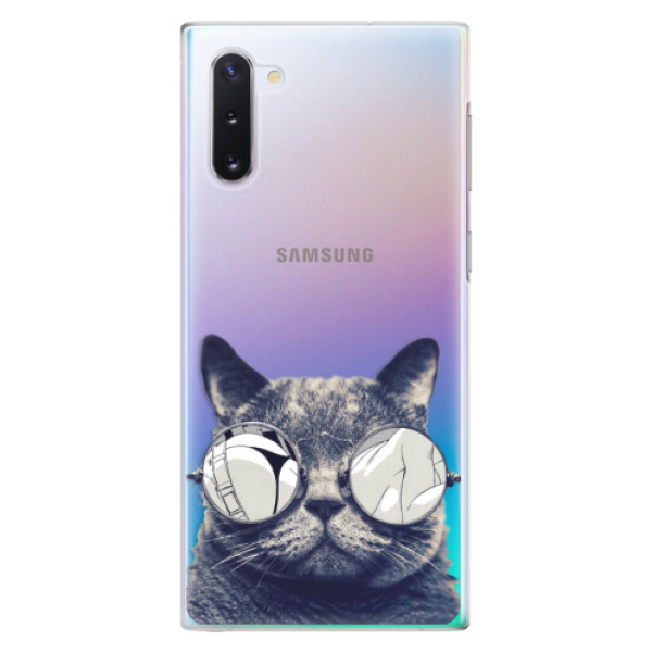 Plastové puzdro iSaprio - Crazy Cat 01 - Samsung Galaxy Note 10