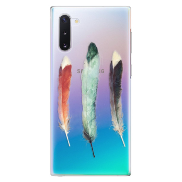 Plastové puzdro iSaprio - Three Feathers - Samsung Galaxy Note 10