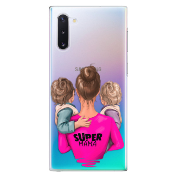 Plastové puzdro iSaprio - Super Mama - Two Boys - Samsung Galaxy Note 10
