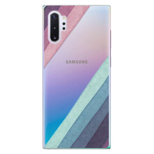 Plastové puzdro iSaprio - Glitter Stripes 01 - Samsung Galaxy Note 10+