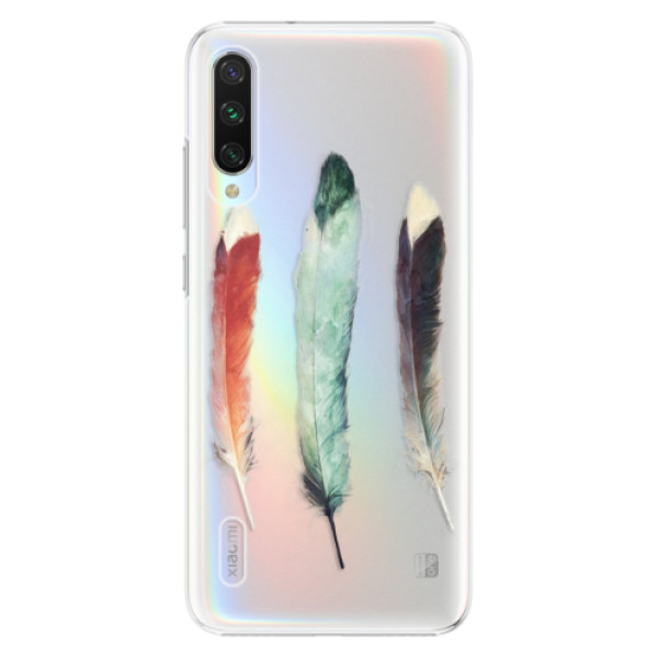 Plastové puzdro iSaprio - Three Feathers - Xiaomi Mi A3