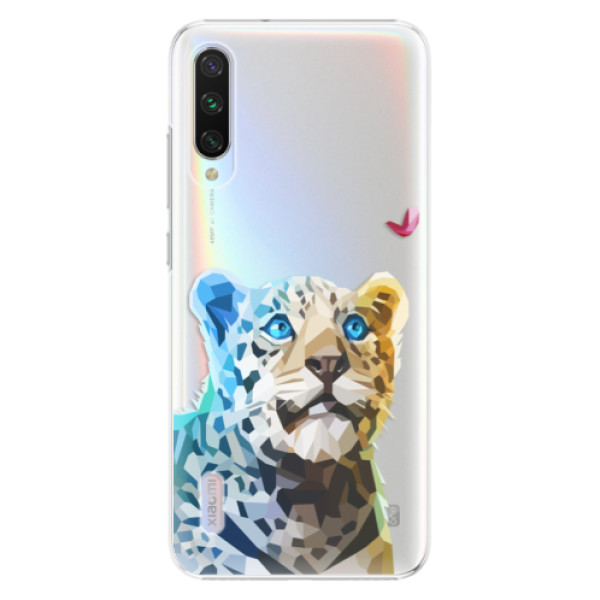 Plastové puzdro iSaprio - Leopard With Butterfly - Xiaomi Mi A3