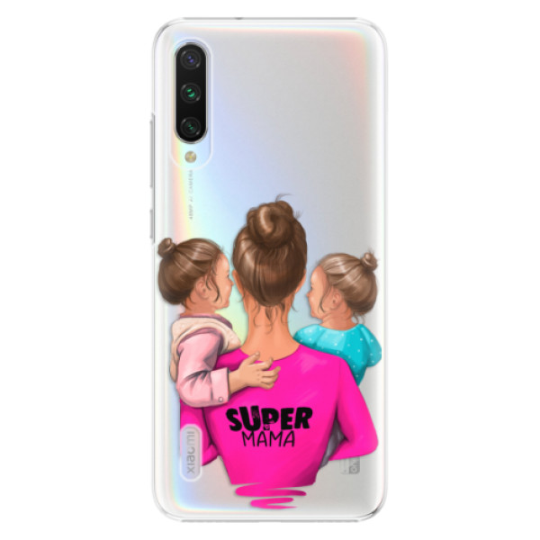 Plastové puzdro iSaprio - Super Mama - Two Girls - Xiaomi Mi A3
