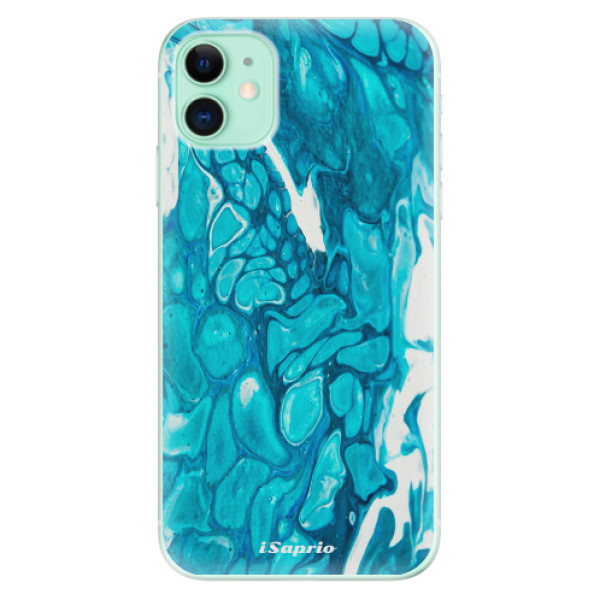 Odolné silikónové puzdro iSaprio - BlueMarble 15 - iPhone 11