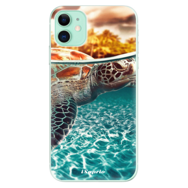 Odolné silikónové puzdro iSaprio - Turtle 01 - iPhone 11