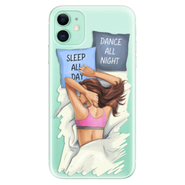Odolné silikónové puzdro iSaprio - Dance and Sleep - iPhone 11