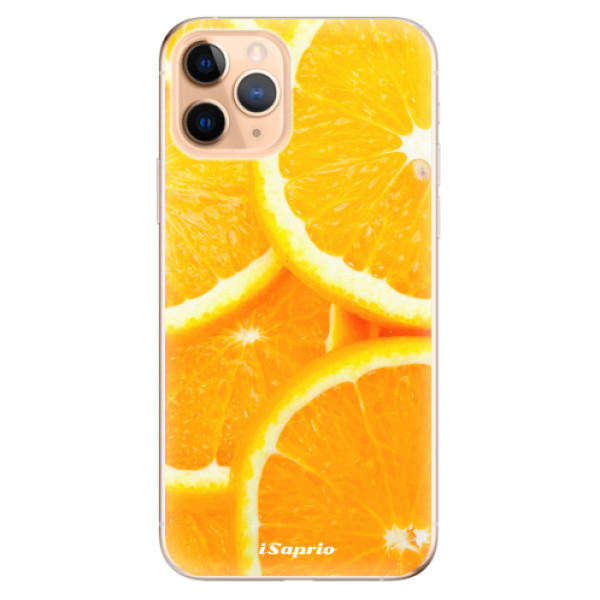 Odolné silikónové puzdro iSaprio - Orange 10 - iPhone 11 Pro
