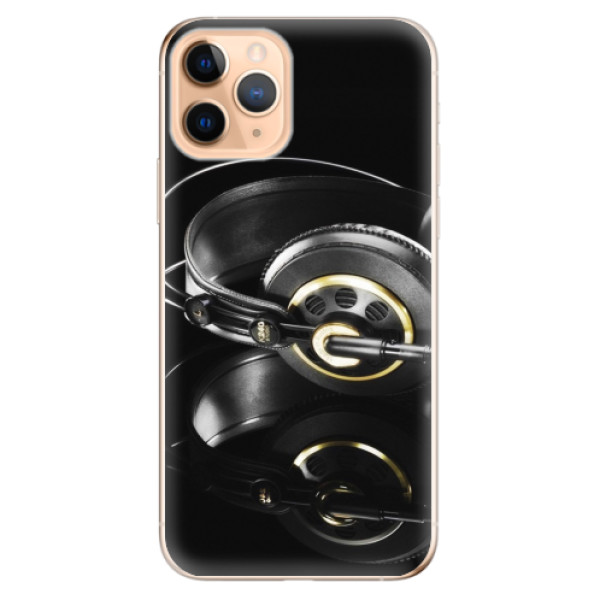 Odolné silikónové puzdro iSaprio - Headphones 02 - iPhone 11 Pro