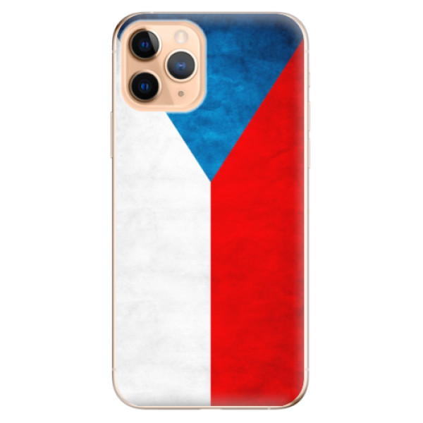 Odolné silikónové puzdro iSaprio - Czech Flag - iPhone 11 Pro