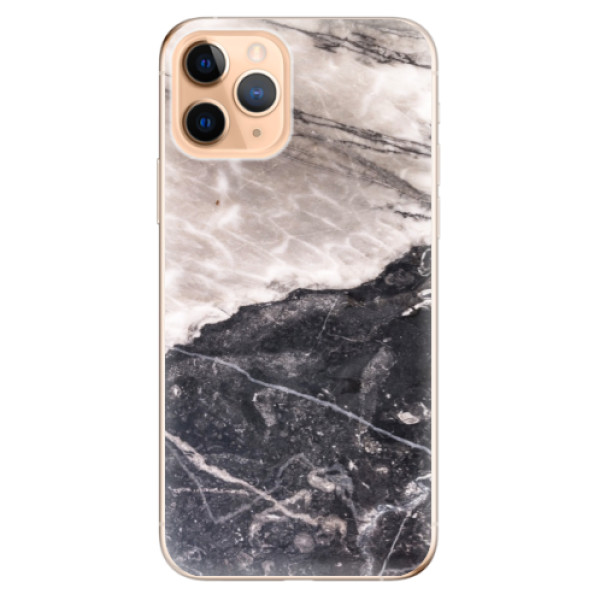 Odolné silikónové puzdro iSaprio - BW Marble - iPhone 11 Pro