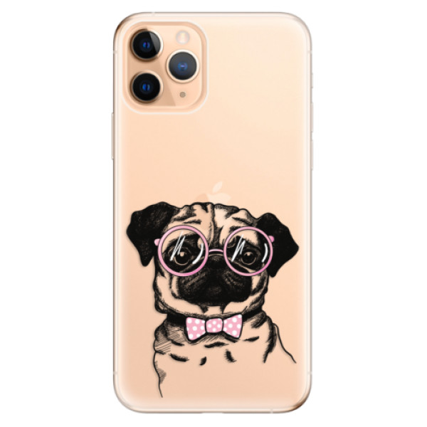 Odolné silikónové puzdro iSaprio - The Pug - iPhone 11 Pro