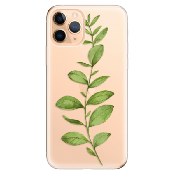 Odolné silikónové puzdro iSaprio - Green Plant 01 - iPhone 11 Pro