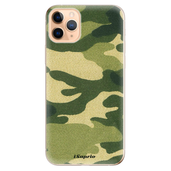 Odolné silikónové puzdro iSaprio - Green Camuflage 01 - iPhone 11 Pro Max