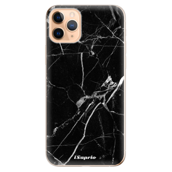 Odolné silikónové puzdro iSaprio - Black Marble 18 - iPhone 11 Pro Max
