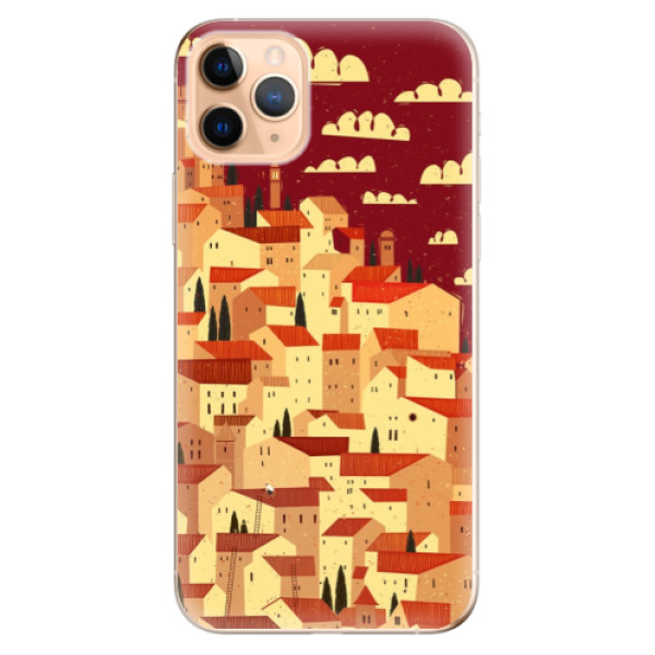 Odolné silikónové puzdro iSaprio - Mountain City - iPhone 11 Pro Max