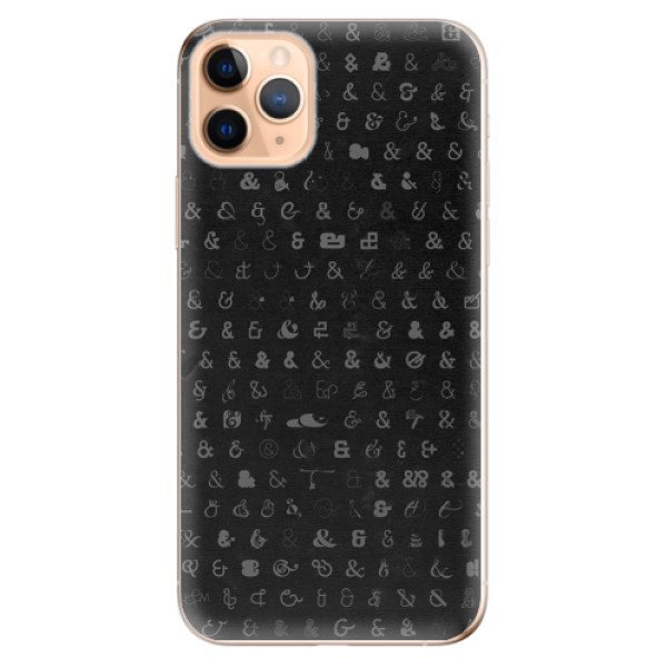 Odolné silikónové puzdro iSaprio - Ampersand 01 - iPhone 11 Pro Max
