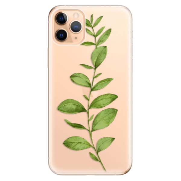Odolné silikónové puzdro iSaprio - Green Plant 01 - iPhone 11 Pro Max