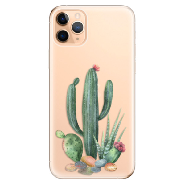 Odolné silikónové puzdro iSaprio - Cacti 02 - iPhone 11 Pro Max