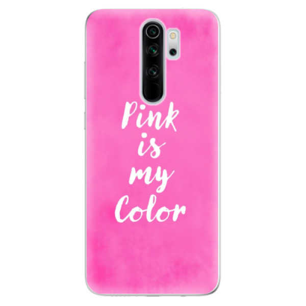 Odolné silikónové puzdro iSaprio - Pink is my color - Xiaomi Redmi Note 8 Pro