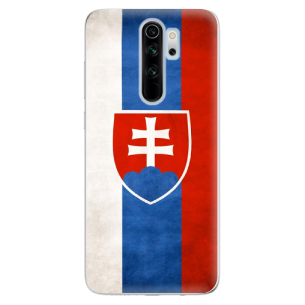 Odolné silikónové puzdro iSaprio - Slovakia Flag - Xiaomi Redmi Note 8 Pro