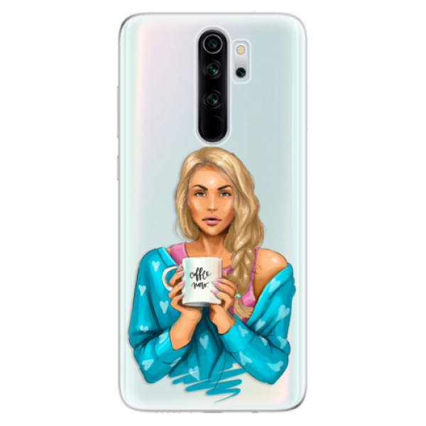 Odolné silikónové puzdro iSaprio - Coffe Now - Blond - Xiaomi Redmi Note 8 Pro