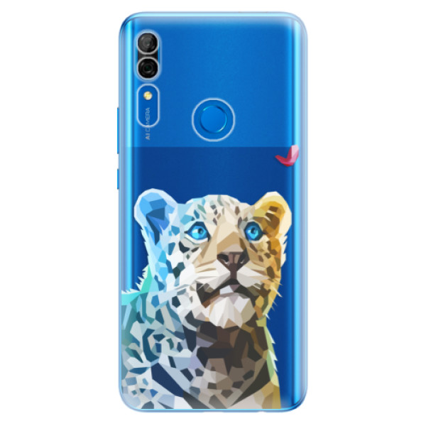 Odolné silikónové puzdro iSaprio - Leopard With Butterfly - Huawei P Smart Z