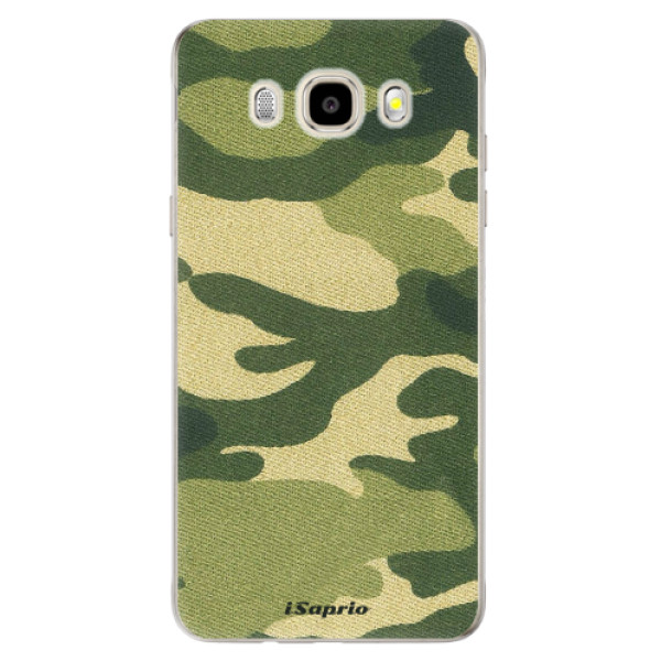Odolné silikónové puzdro iSaprio - Green Camuflage 01 - Samsung Galaxy J5 2016