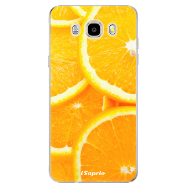 Odolné silikónové puzdro iSaprio - Orange 10 - Samsung Galaxy J5 2016