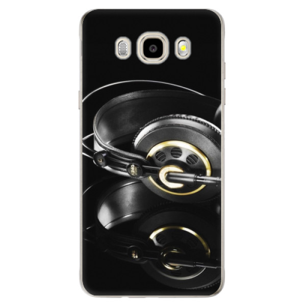 Odolné silikónové puzdro iSaprio - Headphones 02 - Samsung Galaxy J5 2016