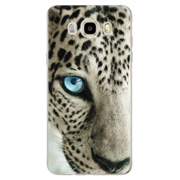 Odolné silikónové puzdro iSaprio - White Panther - Samsung Galaxy J5 2016