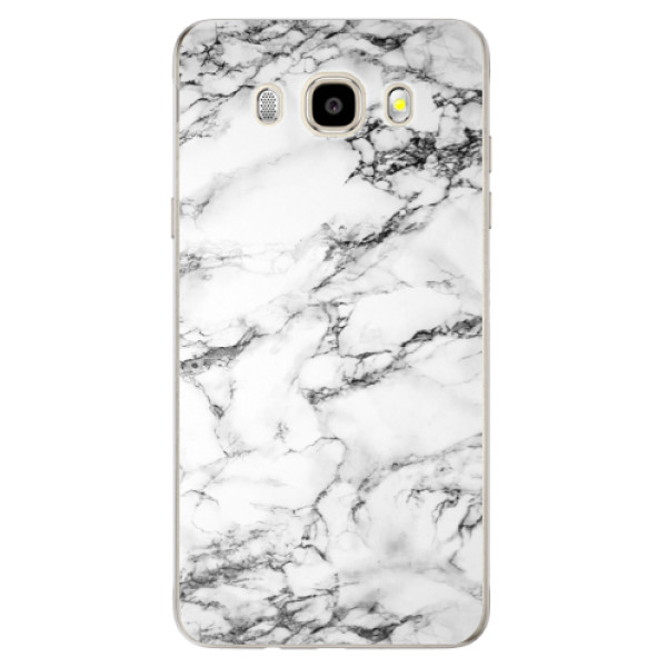 Odolné silikónové puzdro iSaprio - White Marble 01 - Samsung Galaxy J5 2016