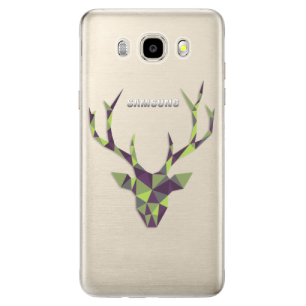 Odolné silikónové puzdro iSaprio - Deer Green - Samsung Galaxy J5 2016