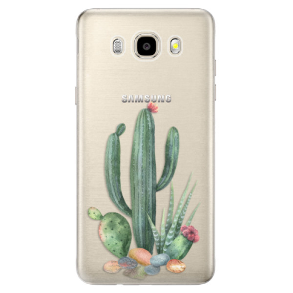 Odolné silikónové puzdro iSaprio - Cacti 02 - Samsung Galaxy J5 2016