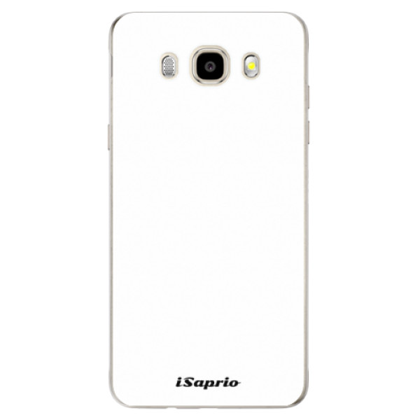 Odolné silikónové puzdro iSaprio - 4Pure - bílý - Samsung Galaxy J5 2016