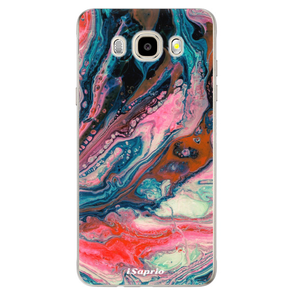Odolné silikónové puzdro iSaprio - Abstract Paint 01 - Samsung Galaxy J5 2016